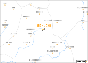 map of Bakuchi