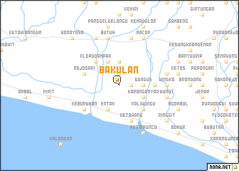 map of Bakulan