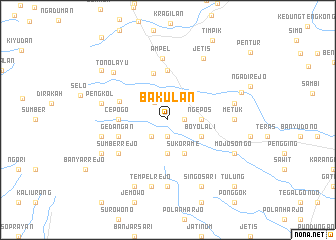 map of Bakulan