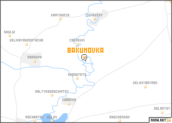 map of Bakumovka