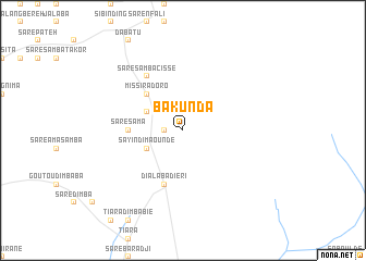 map of Ba Kunda