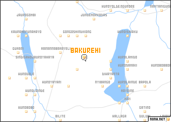 map of Bakurehi