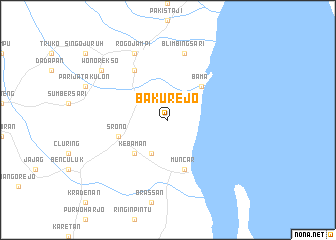 map of Bakurejo