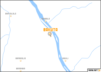 map of Bakuta