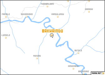 map of Bakwa-Indu