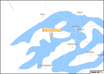 map of Bakwondo