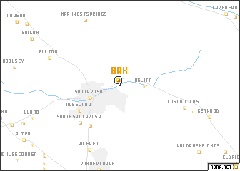 map of Bak