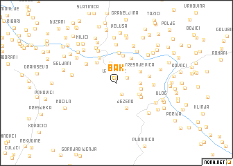 map of Bak