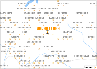 map of Bala-attara