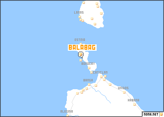 map of Balabag