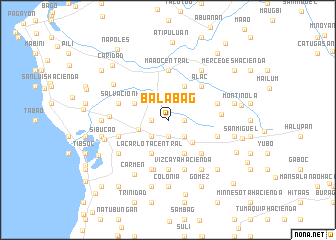 map of Balabag