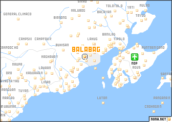 map of Balabag