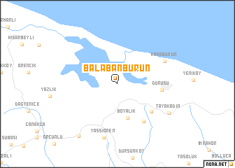 map of Balabanburun