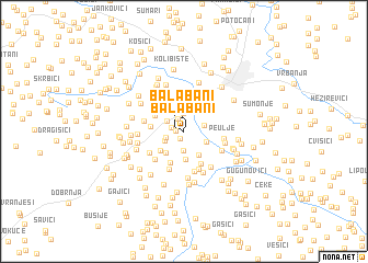 map of Balabani