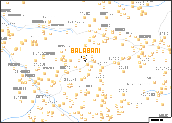 map of Balabani