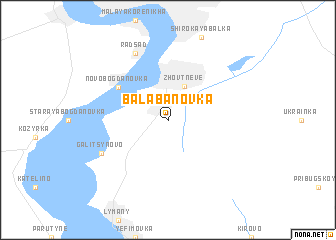 map of Balabanovka