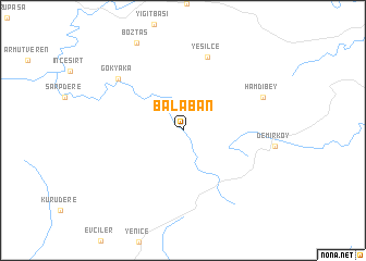 map of Balaban