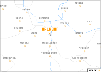 map of Balaban