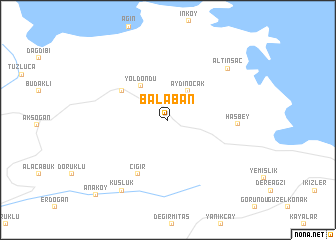 map of Balaban