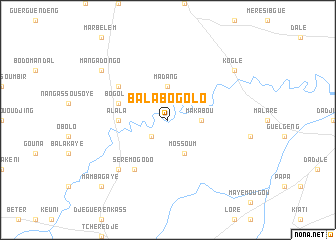 map of Bala Bogolo