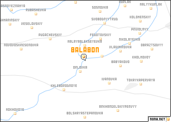 map of Balabon