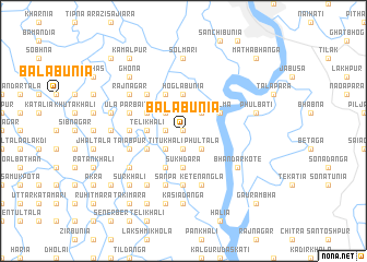 map of Balābunia