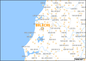 map of Balacad