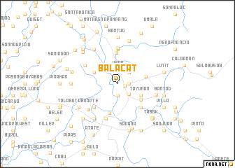 map of Balacat