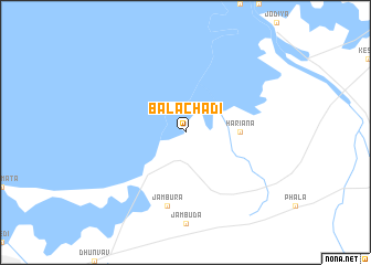 map of Bālachadi