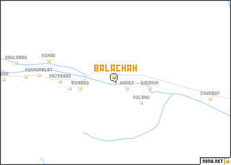 map of Bālāchāh