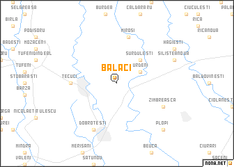 map of Balaci