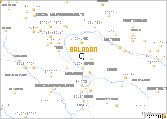 map of Baladān