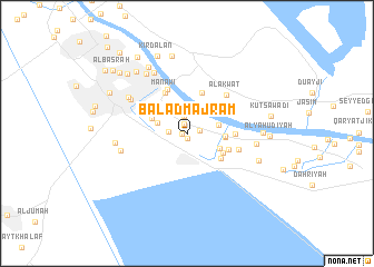 map of Balad Majram