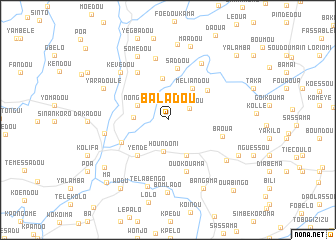 map of Baladou