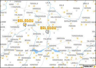 map of Baladou