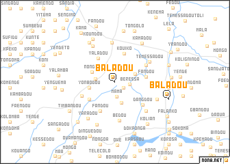 map of Baladou