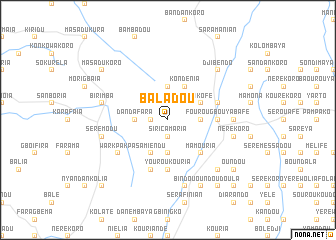 map of Baladou