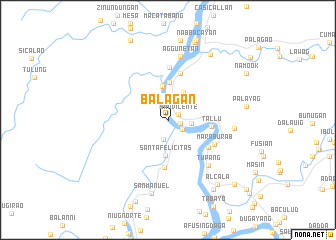 map of Balagan