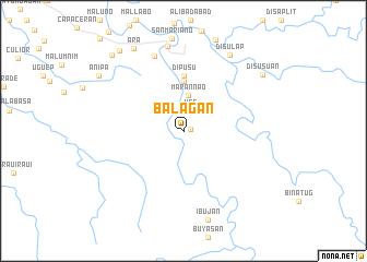 map of Balagan