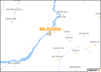 map of Balagdash