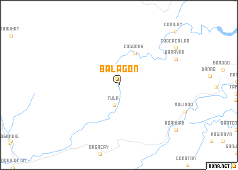 map of Balagon