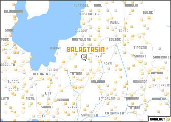 map of Balagtasin