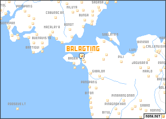 map of Balagting