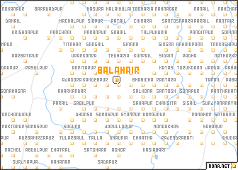 map of Bālāhair