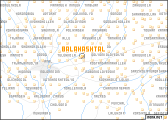 map of Bālā Hashtal