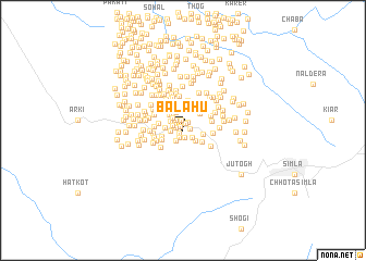 map of Balāhu