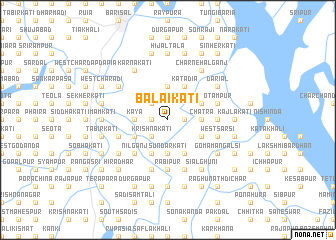 map of Balaikāti