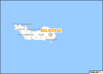 map of Balai Rasé