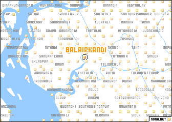 map of Balāirkāndi