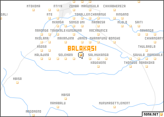 map of Balakasi